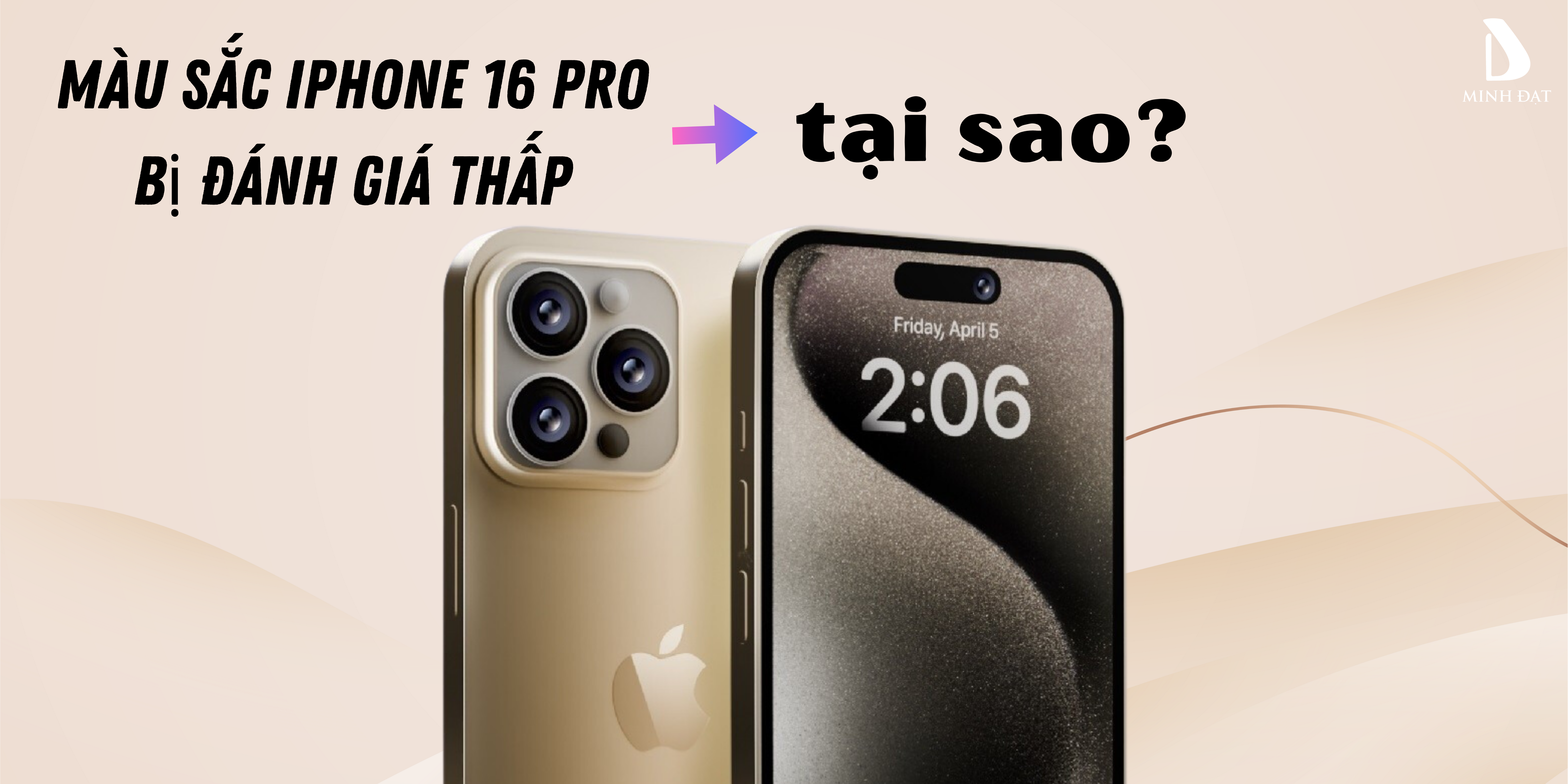 Màu sắc iPhone 16 Pro