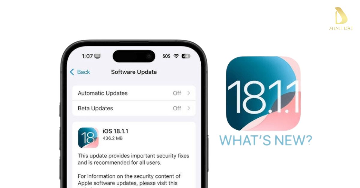 IOS 18.1.1 thay đổi gi?