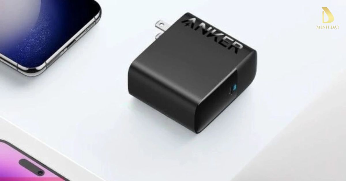 Phụ kiện iPhone 16 Pro cục sạc Anker 100W USB-C