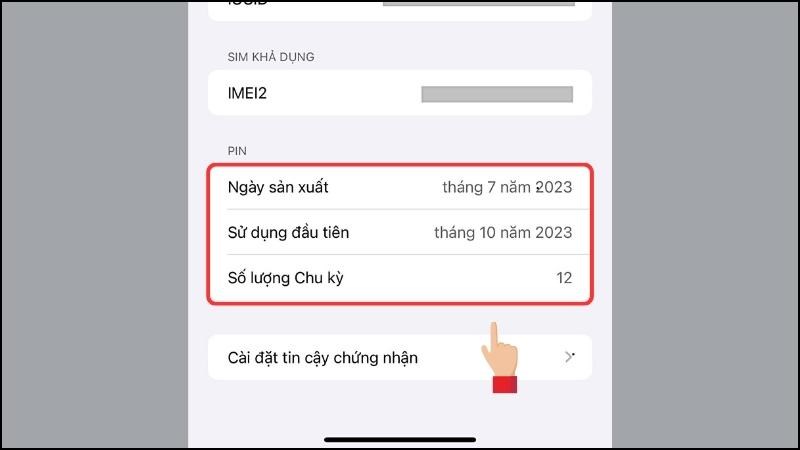 Mua iPhone cũ pin bao nhiêu