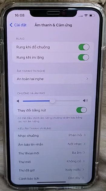 iPhone bị mất tiếng khi gọi