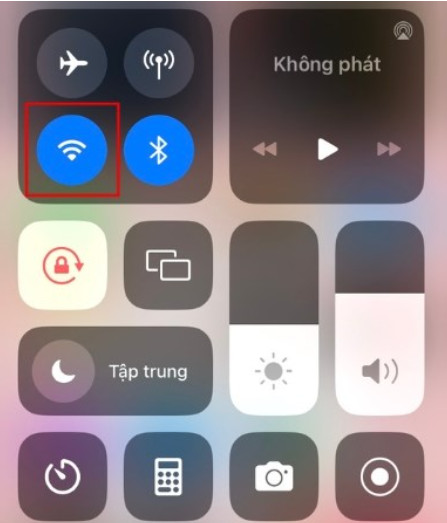 iPhone không kết nối Wifi