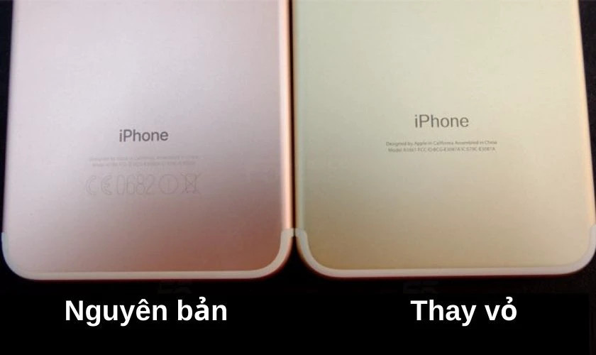 Mua iPhone đã thay vỏ 