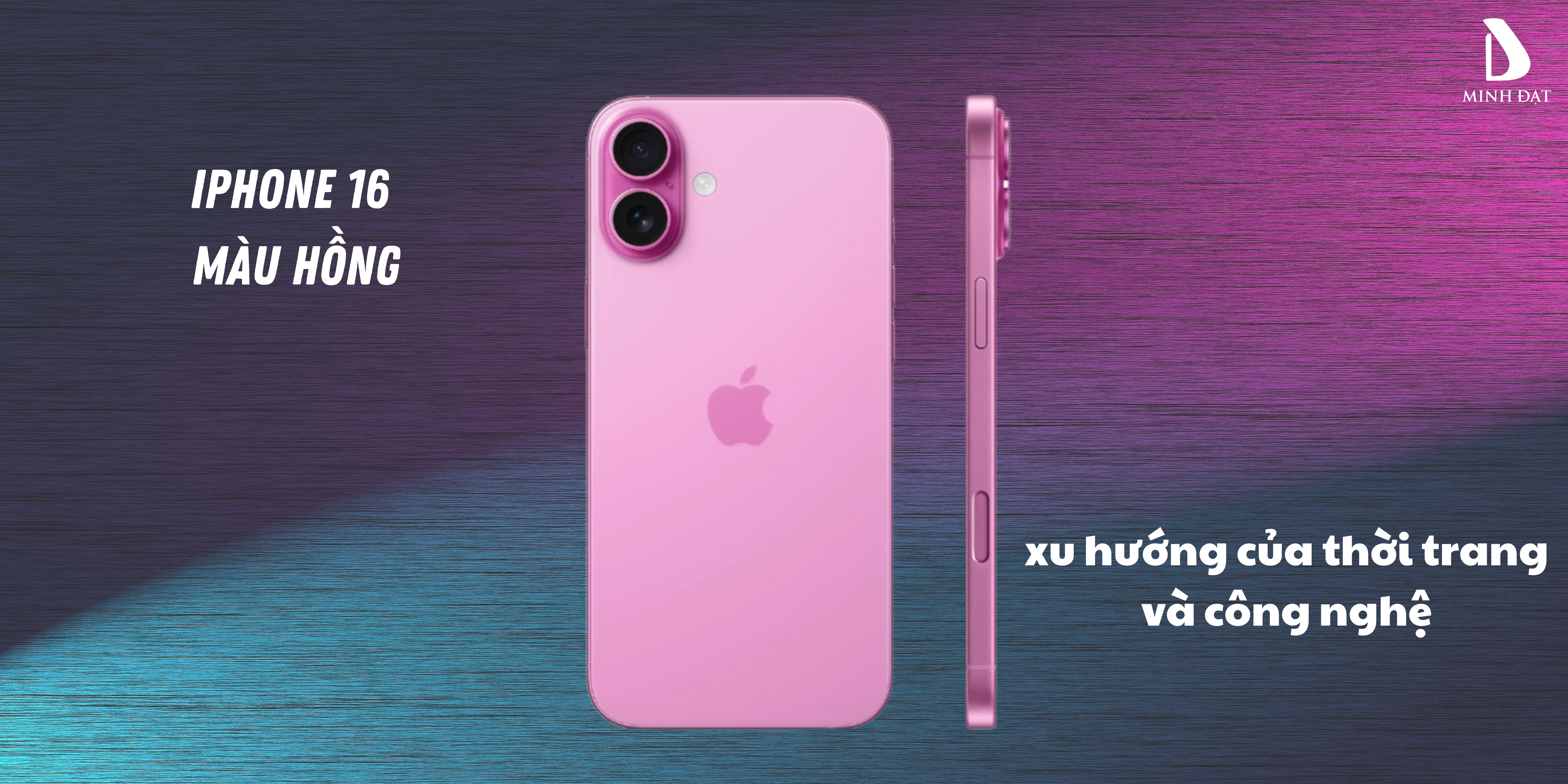 iPhone 16 màu hồng