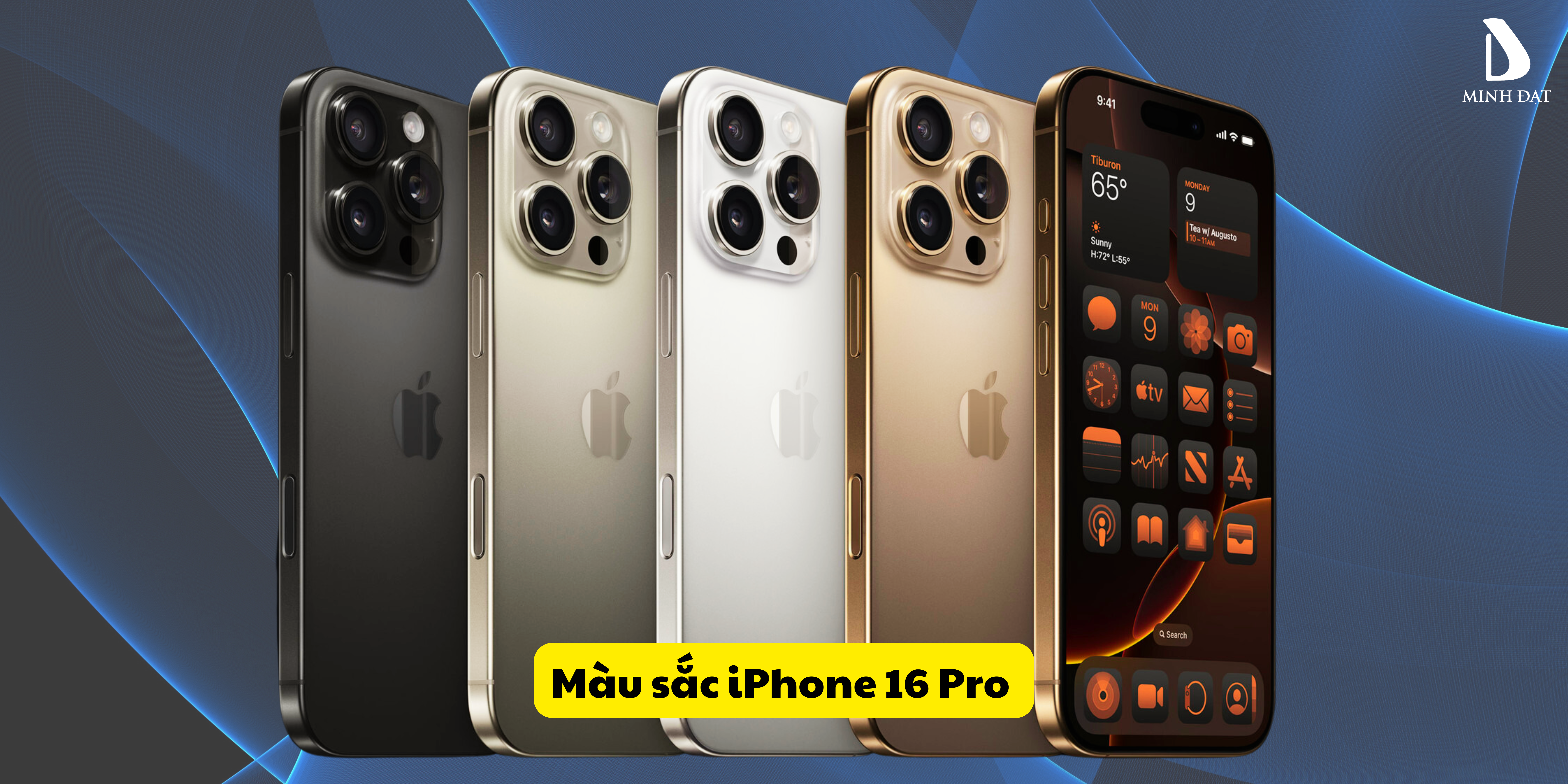 Màu sắc iPhone 16 Pro