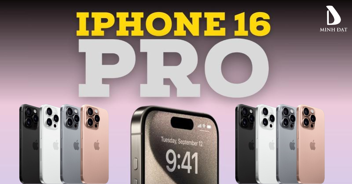 Màu sắc iPhone 16 Pro 128GB