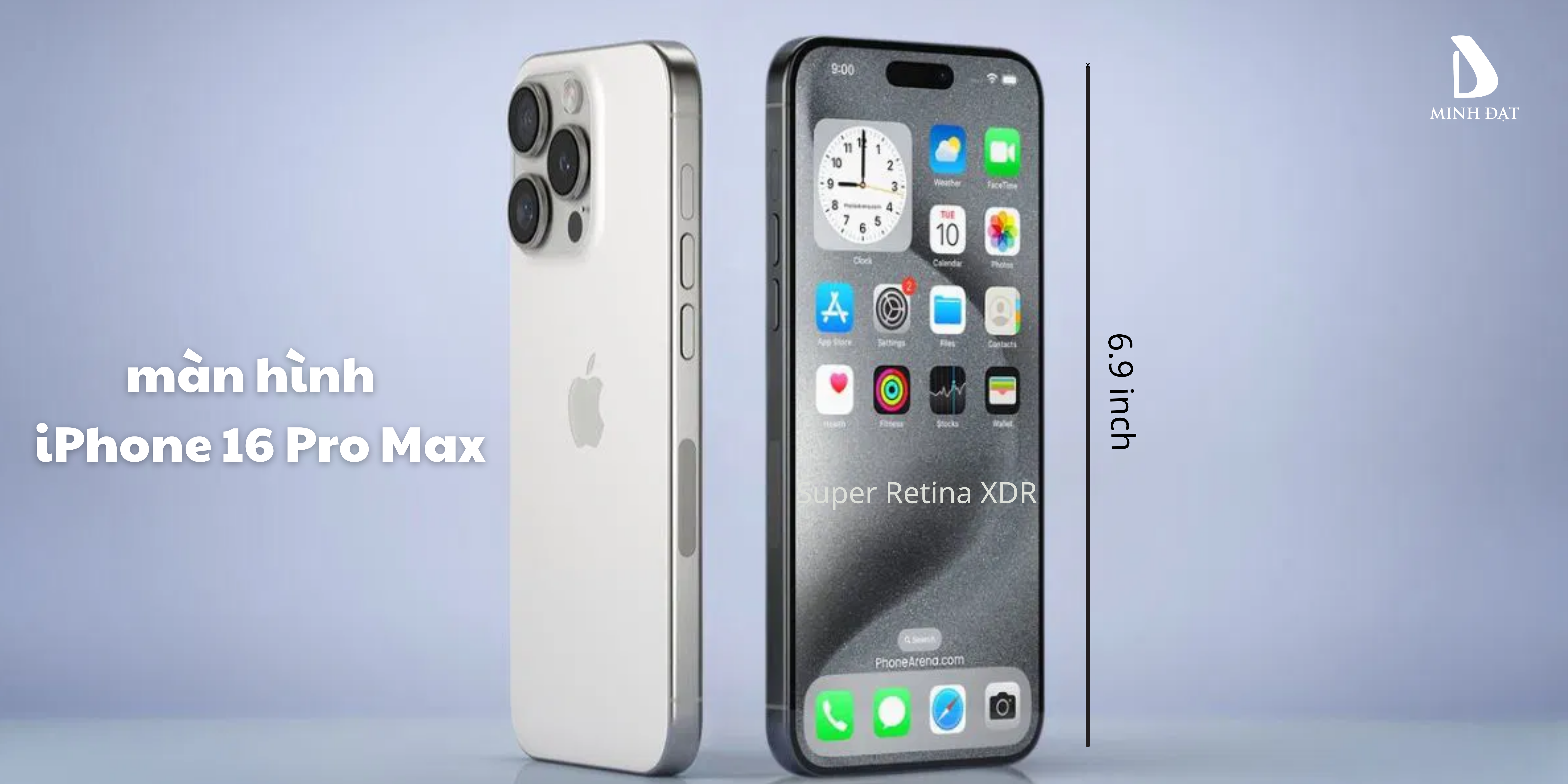 Màn hình iPhone 16 Pro Max