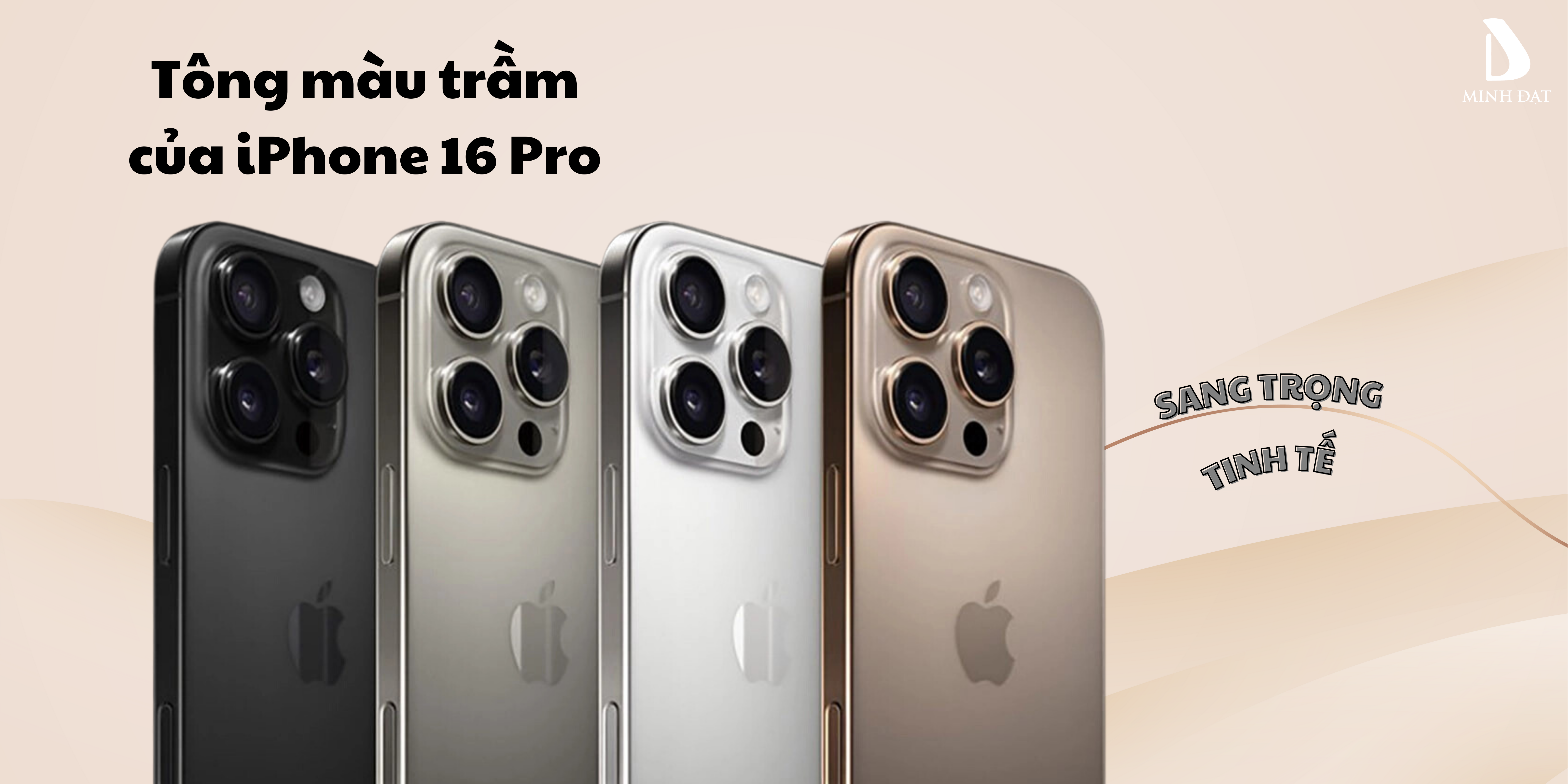 Màu sắc iPhone 16 Pro