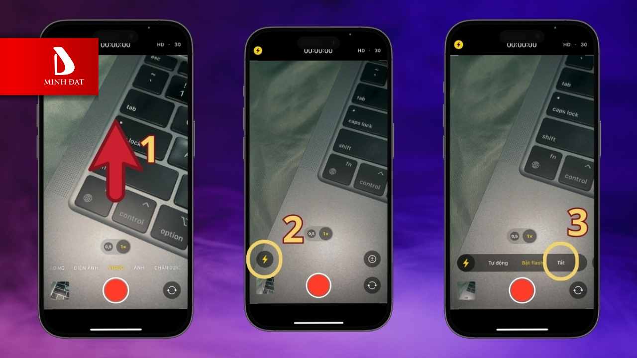 Cách Tắt Đèn Flash Khi Không Dùng