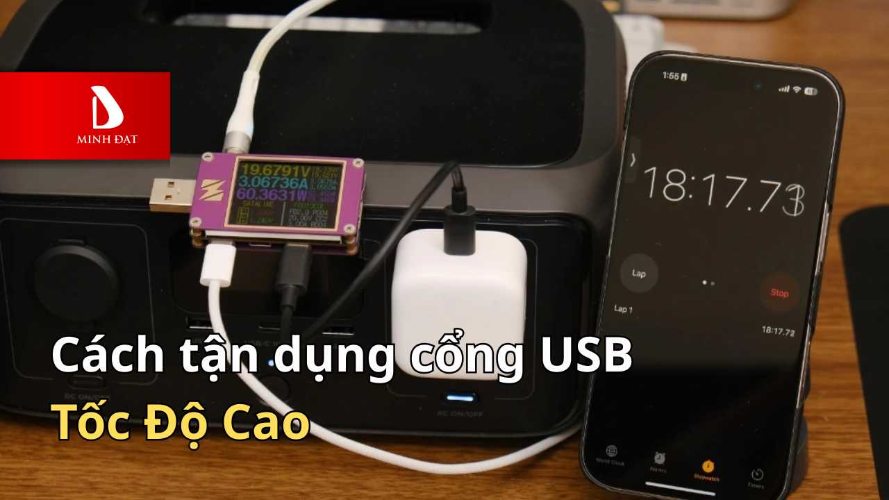 Làm thế nào để tận dụng tối đa cổng USB-C tốc độ cao trên iPhone 17 Pro Max?