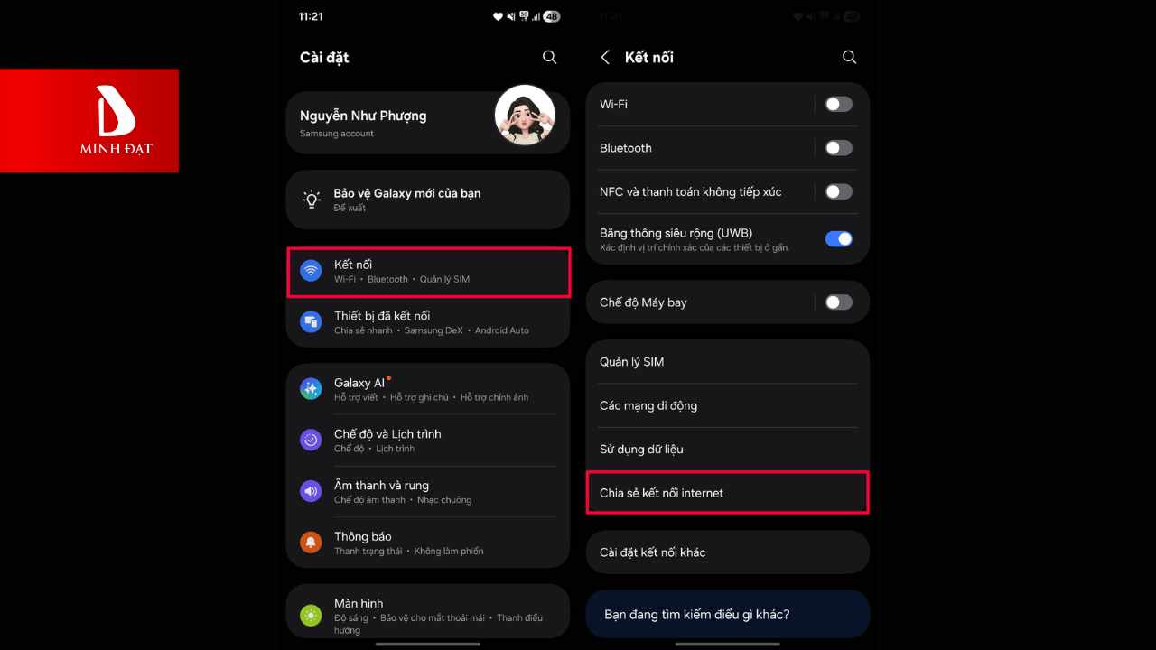 Cách Đổi Mật Khẩu Điểm Truy Cập Cá Nhân Trên Android