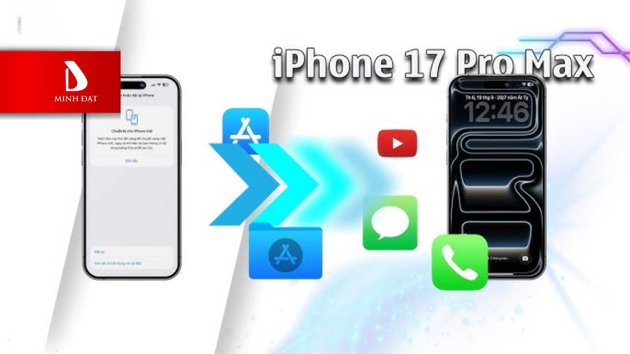 Truyền tải dữ liệu 8K nhanh chóng trên iPhone 17 pro max