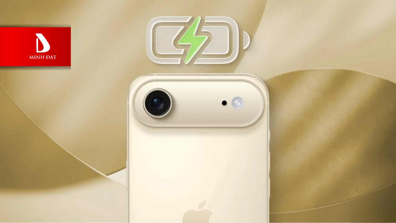 Top 3 nhược điểm iPhone 17 Air bị đánh giá thấp - Hệ thống pin