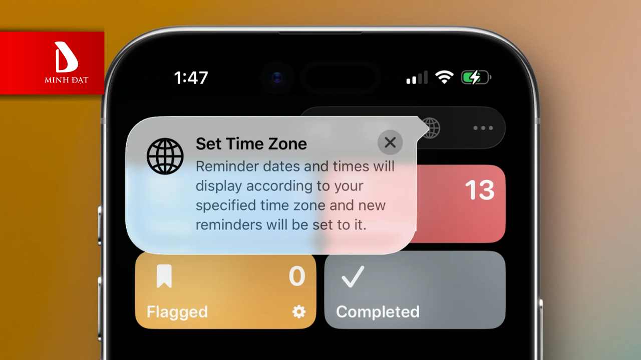Ứng dụng Nhắc nhở trên iOS 26 đã có thêm một tính năng mới - Xem ngay