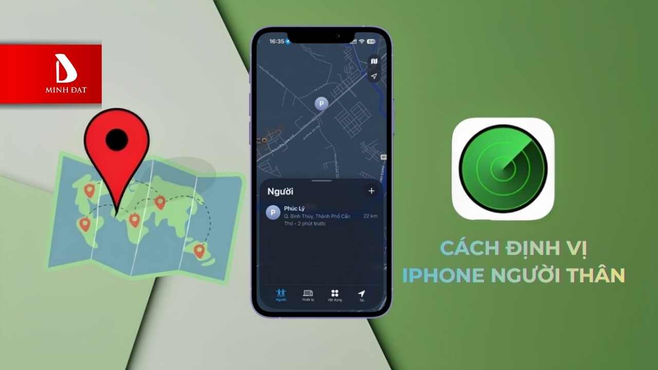 Cách tạo định vị iPhone cho con cái và người thân của mình