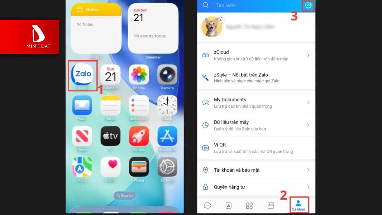 Cách chuyển dữ liệu Zalo từ iPhone cũ sang iPhone mới