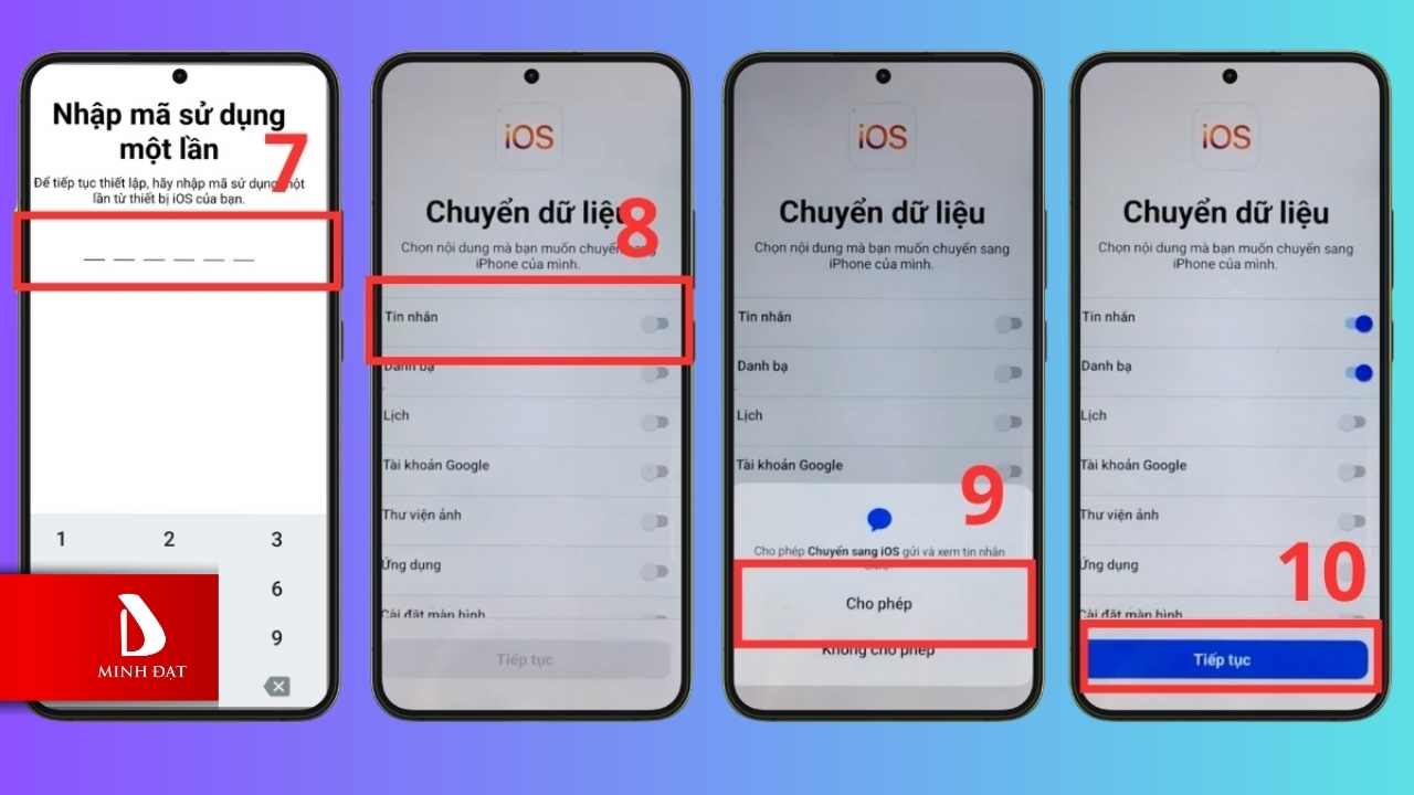 Cách chuyển dữ liệu từ realme sang iPhone cực nhanh cho người mới - Cách 1 sử dụng move to IOS