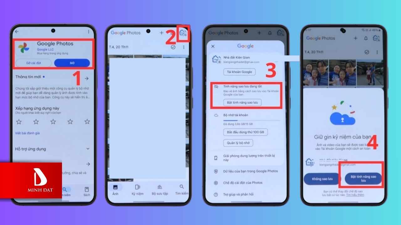 Cách chuyển dữ liệu từ realme sang iPhone bằng Google Photos