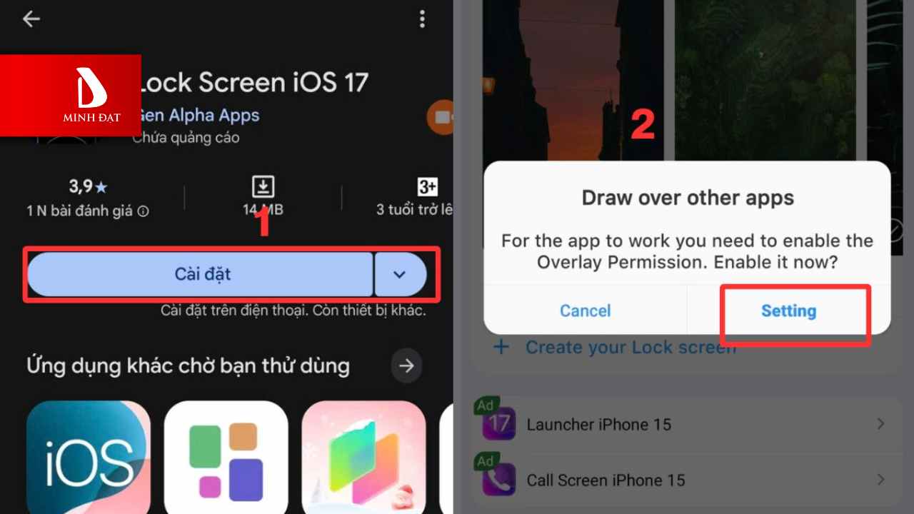 6 Cách Biến OPPO Thành iPhone Hiệu Quả Nhất - Cài Màn Hình Khóa (Lock Screen iOS)