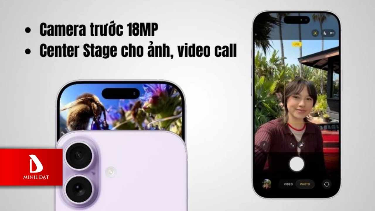 Đánh giá chi tiết camera iPhone 17? Có vượt trội so với iPhone 16 - Camera Selfie