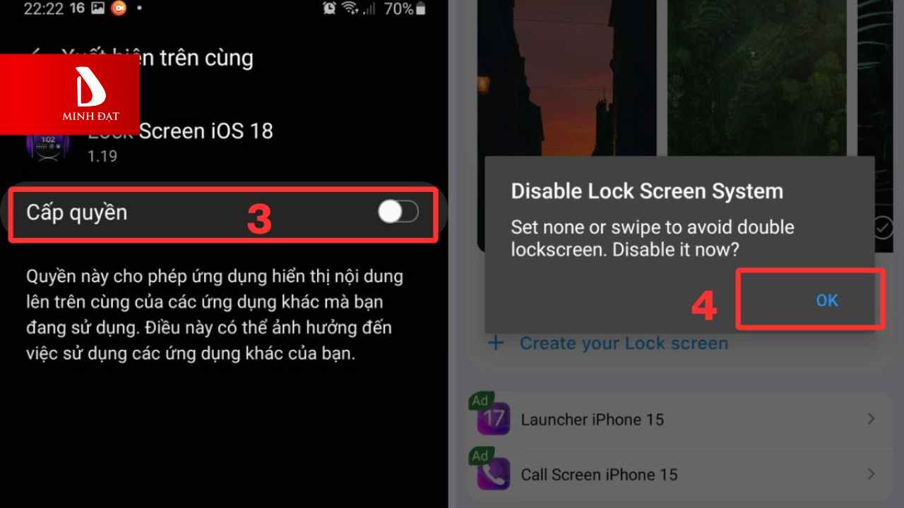 6 Cách Biến OPPO Thành iPhone Hiệu Quả Nhất - Cài Màn Hình Khóa (Lock Screen iOS)