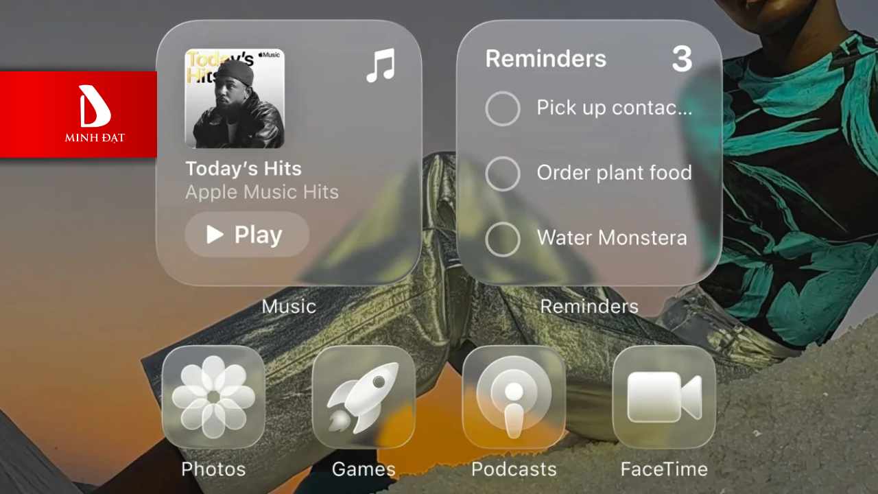 Cách làm rõ biểu tượng ứng dụng iPhone bằng iOS 26