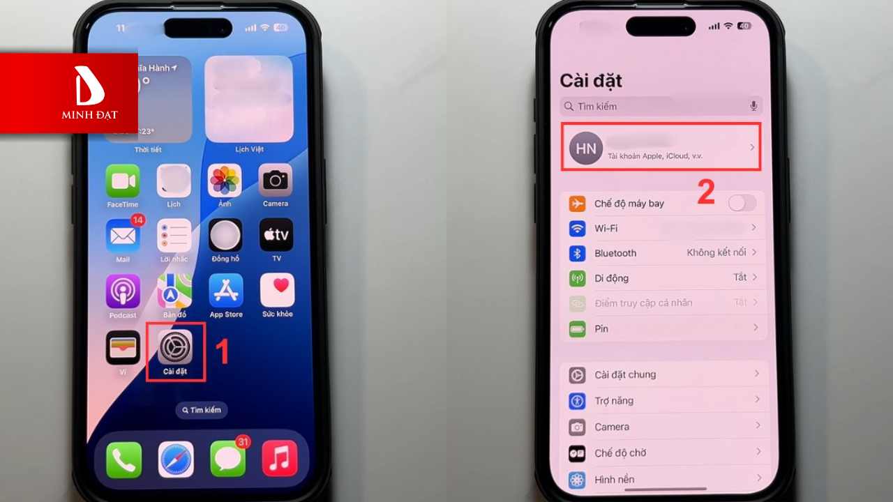 Xóa ID Apple Khi Bạn Biết Mật Khẩu