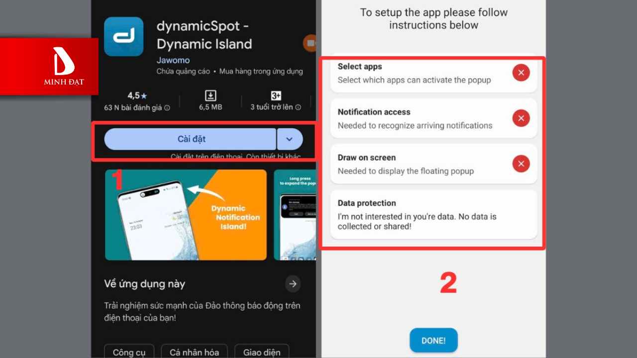 Tải Dynamic Island trên Android