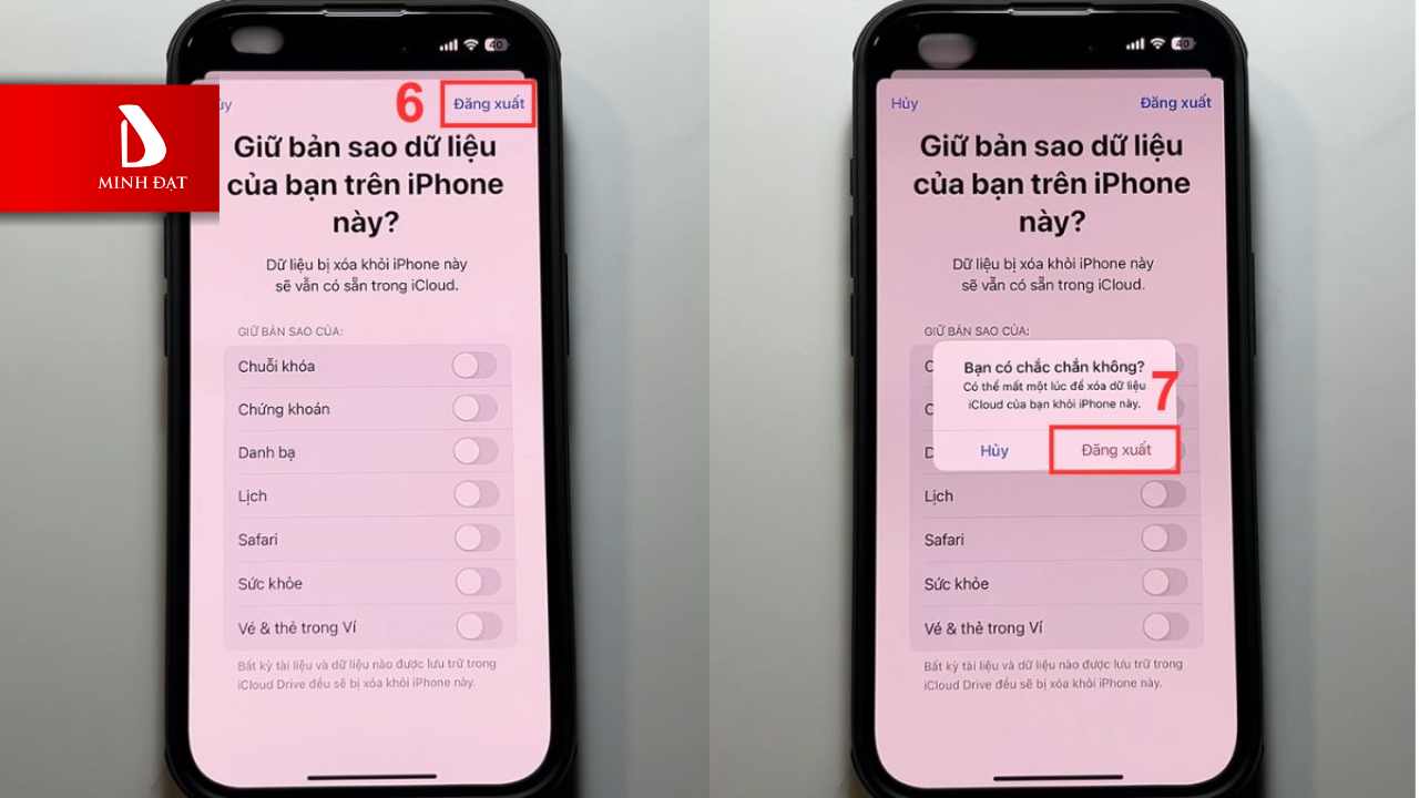 Xóa ID Apple Khi Bạn Biết Mật Khẩu