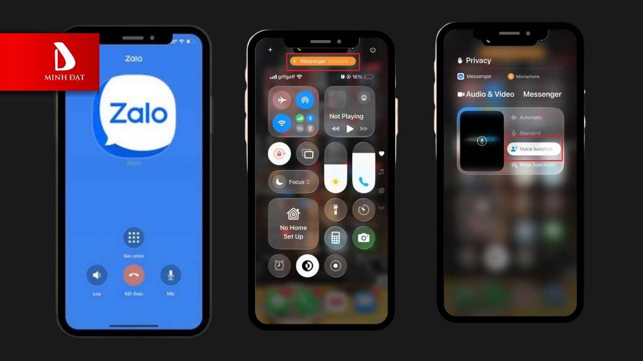 Kích Hoạt Tính Năng Tách Giọng Nói (Voice Isolation)