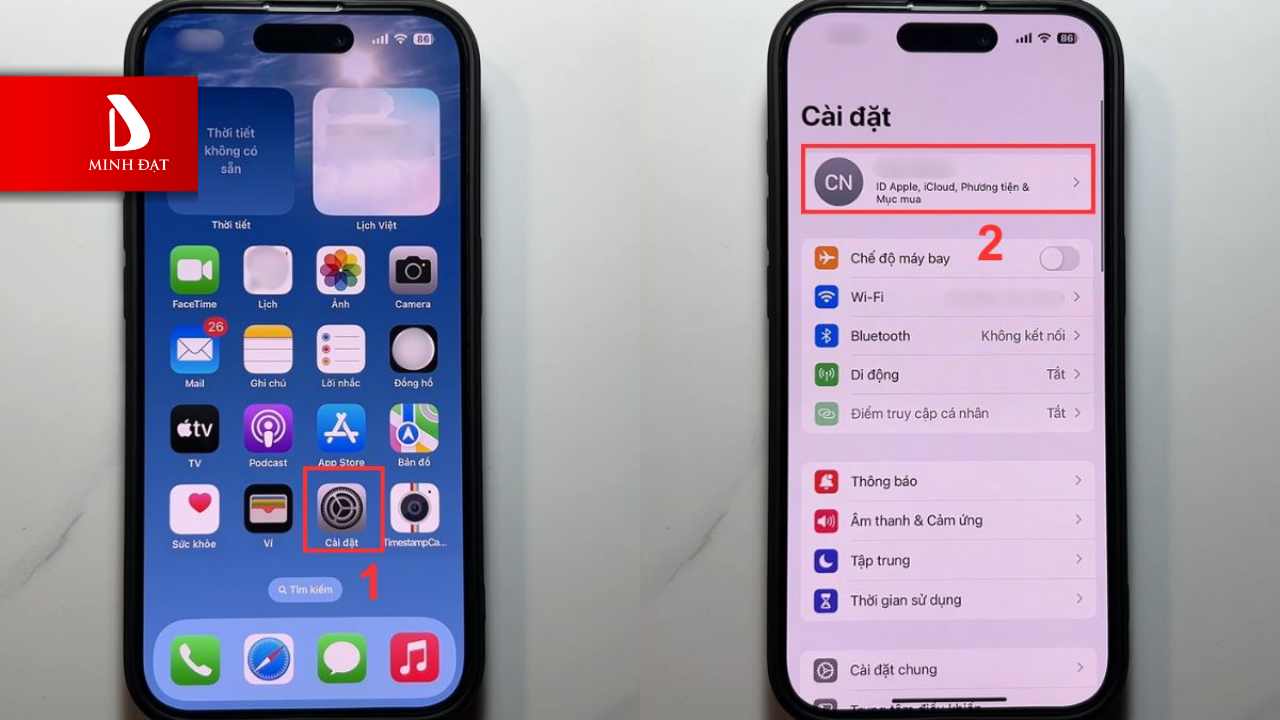 Xóa ID Apple Khi Quên Mật Khẩu