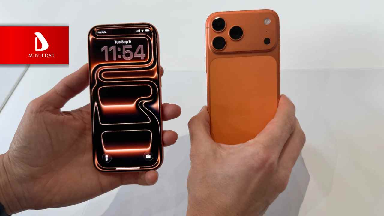 Các điểm nâng cấp của iPhone 17 Pro vs iPhone 16 Pro - Màn pin và thiết kế