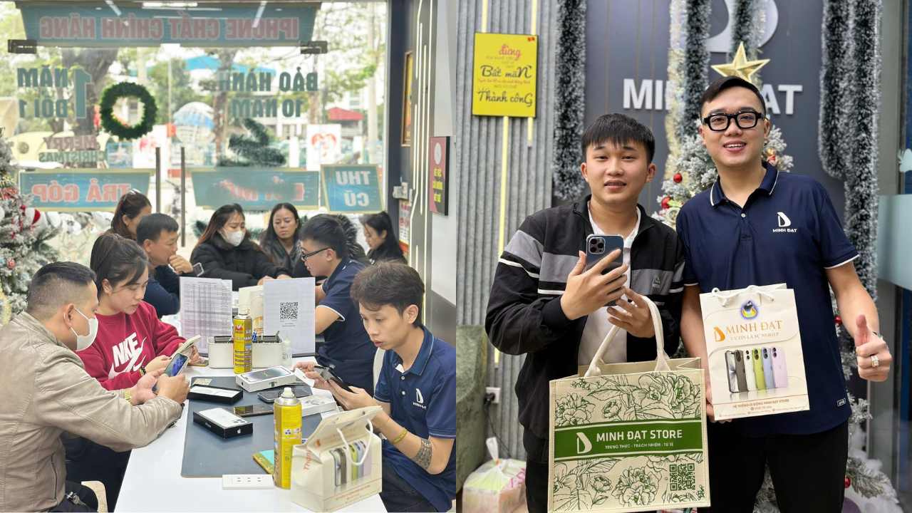 Top cửa hàng điện thoại quận Ngô Quyền uy tín giá tốt nhất Hải Phòng - Minh Đạt Store