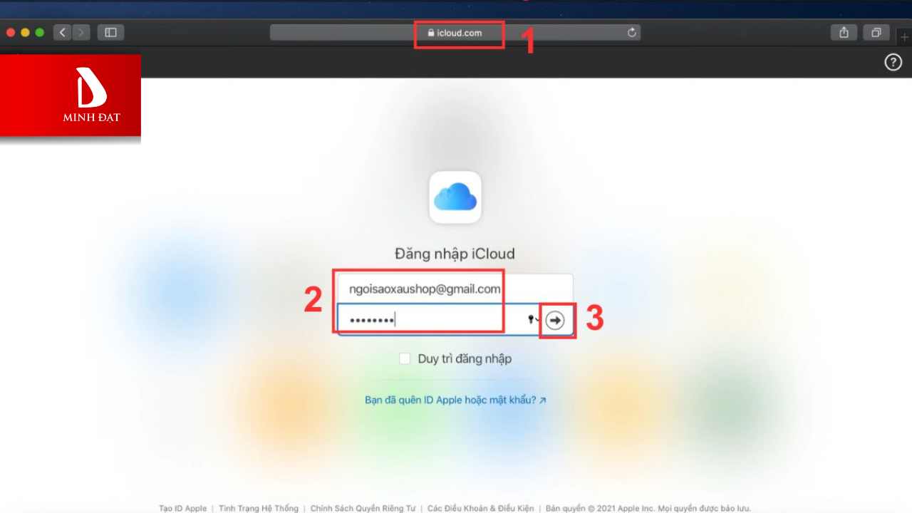Xóa ID Apple Từ Xa Trên Website
