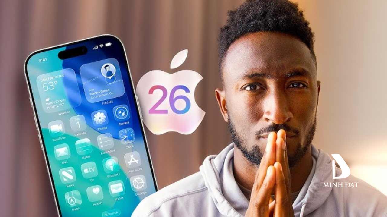 Gao diện Liquid Glass trên IOS 26