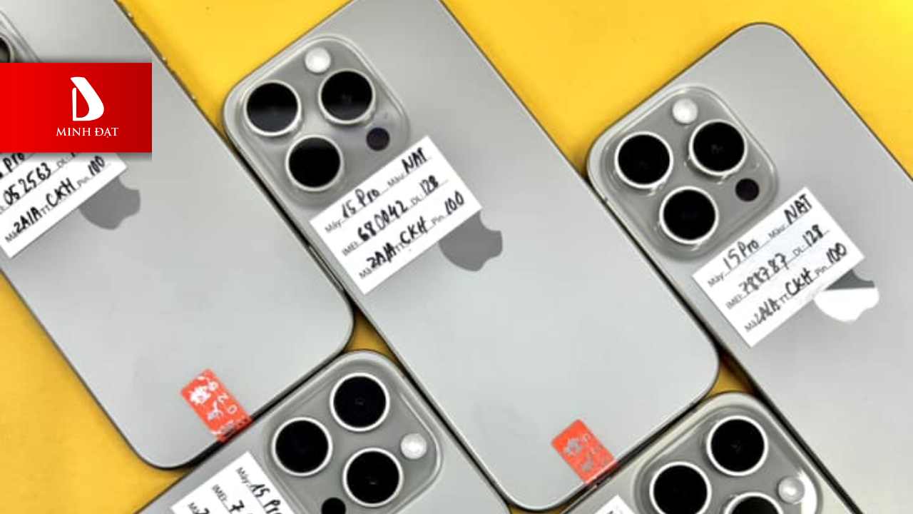 Giá iPhone 15 Pro cũ mới nhất tại Minh Đạt Store (7/2025)