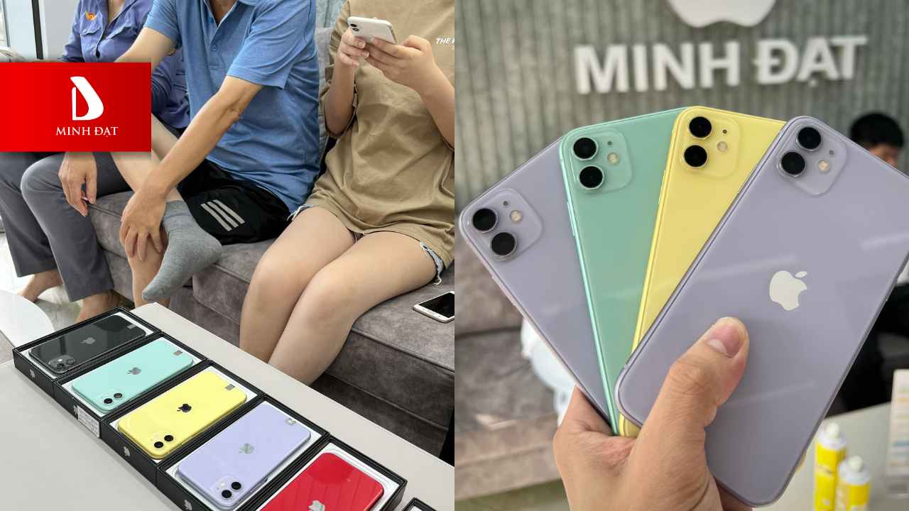 Giá iPhone 11 2025 tại Minh Đạt Store là bao nhiêu?