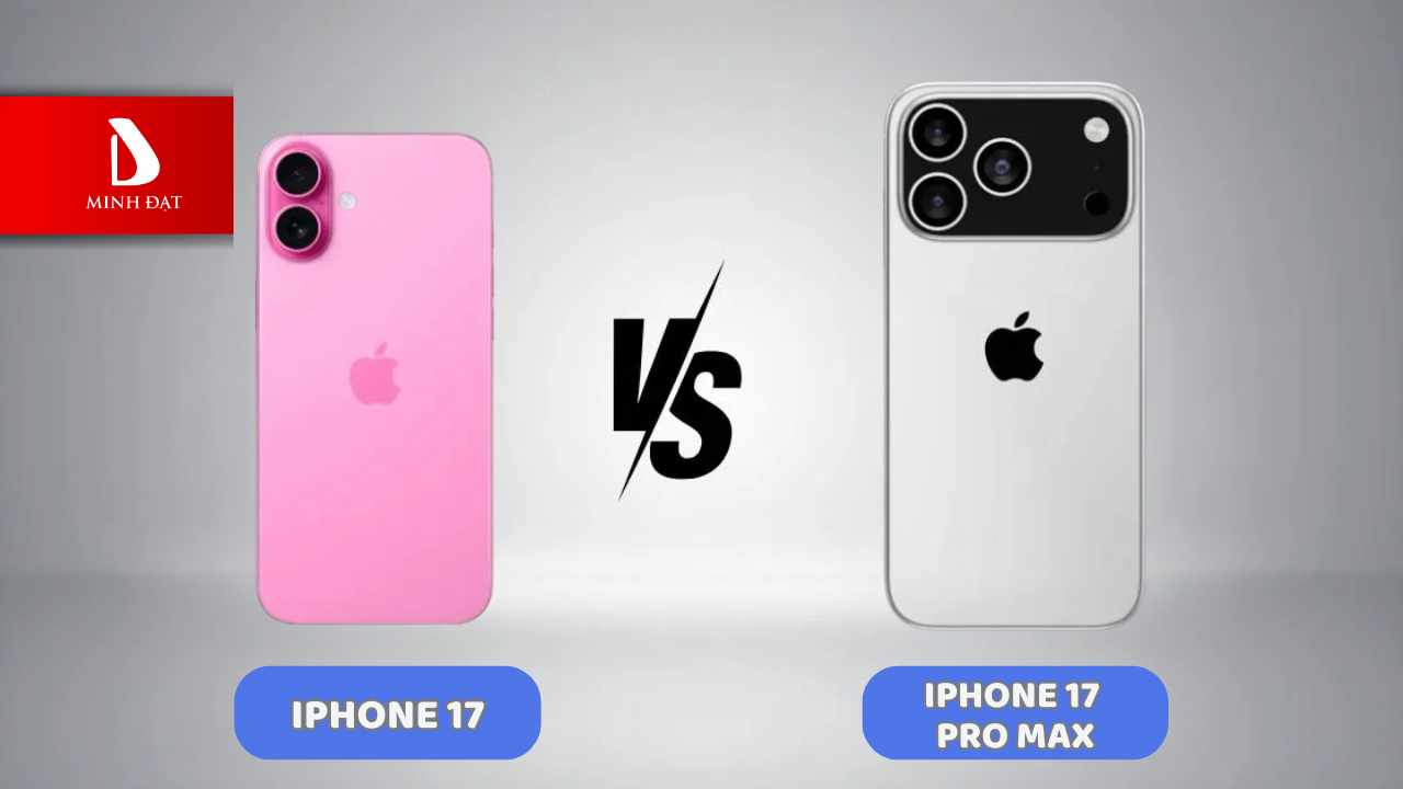 So sánh với iPhone 17 và iPhone 17 Pro
