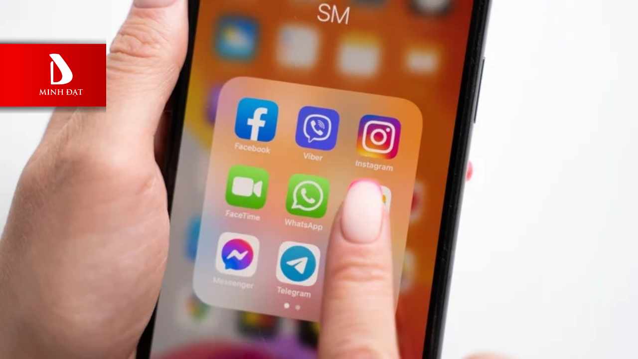 Ứng dụng mạng xã hội: Facebook, TikTok, Instagram
