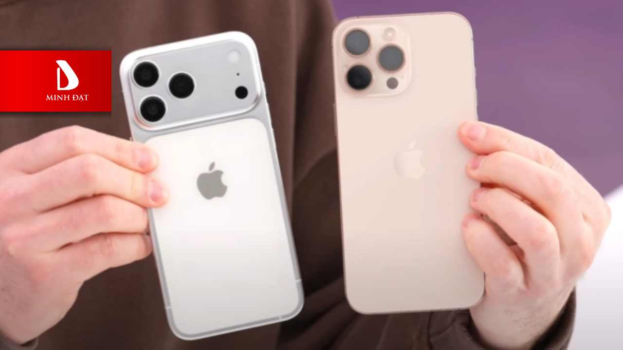 So sánh iPhone 17 Pro với iPhone 15 Pro - thiết kế