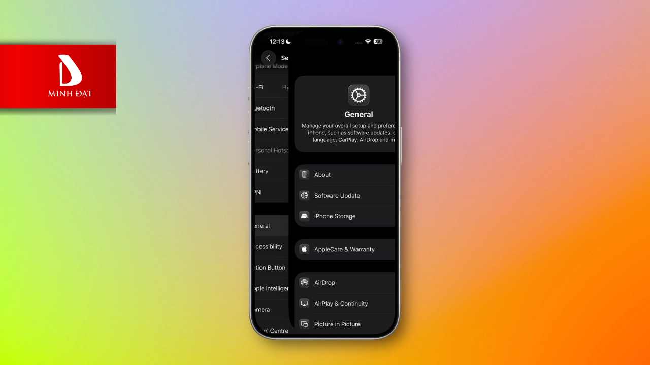cử chỉ trượt (swipe) trên IOS 26.1 beta 2