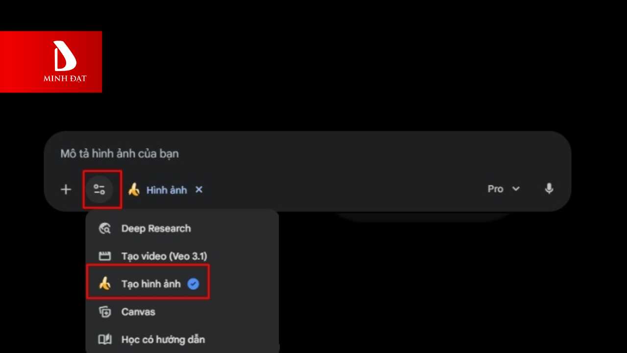 Cách tạo ảnh genimi 