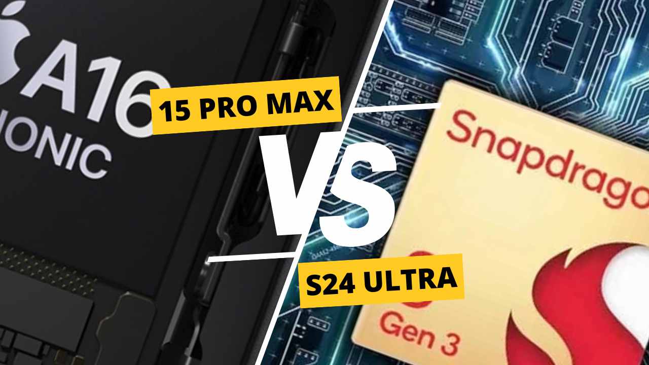 So sánh tổng quan: iPhone 15 Pro Max với S24 Ultra - Chip