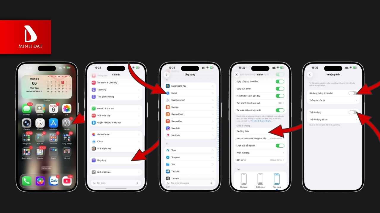 Hướng Dẫn Thiết Lập Safari Để Tạo Bảo Mật Quyền Riêng Tư