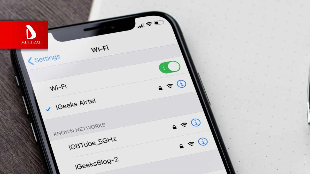 Dấu Hiệu Cho Thấy iPhone Đang Bắt Wifi Kém