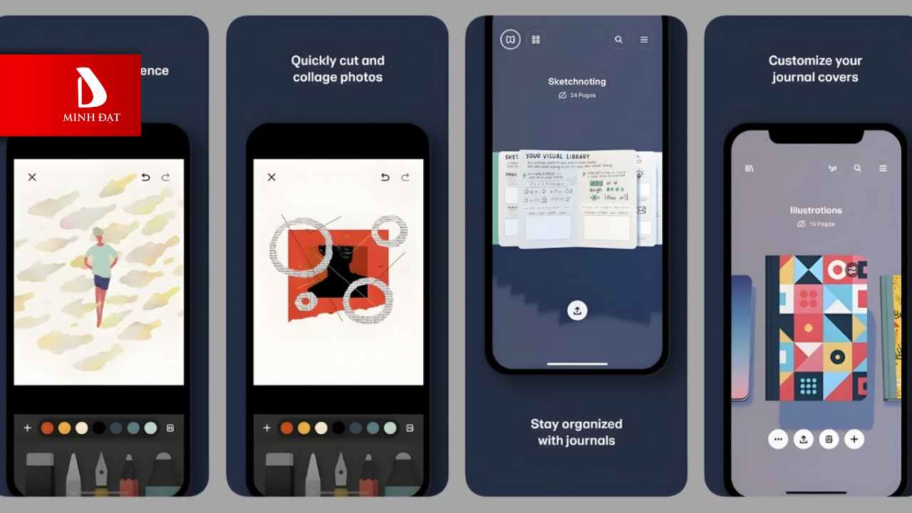 Top 12 ứng dụng vẽ trên iPhone phổ biến nhất hiện nay - Paper by WeTransfer
