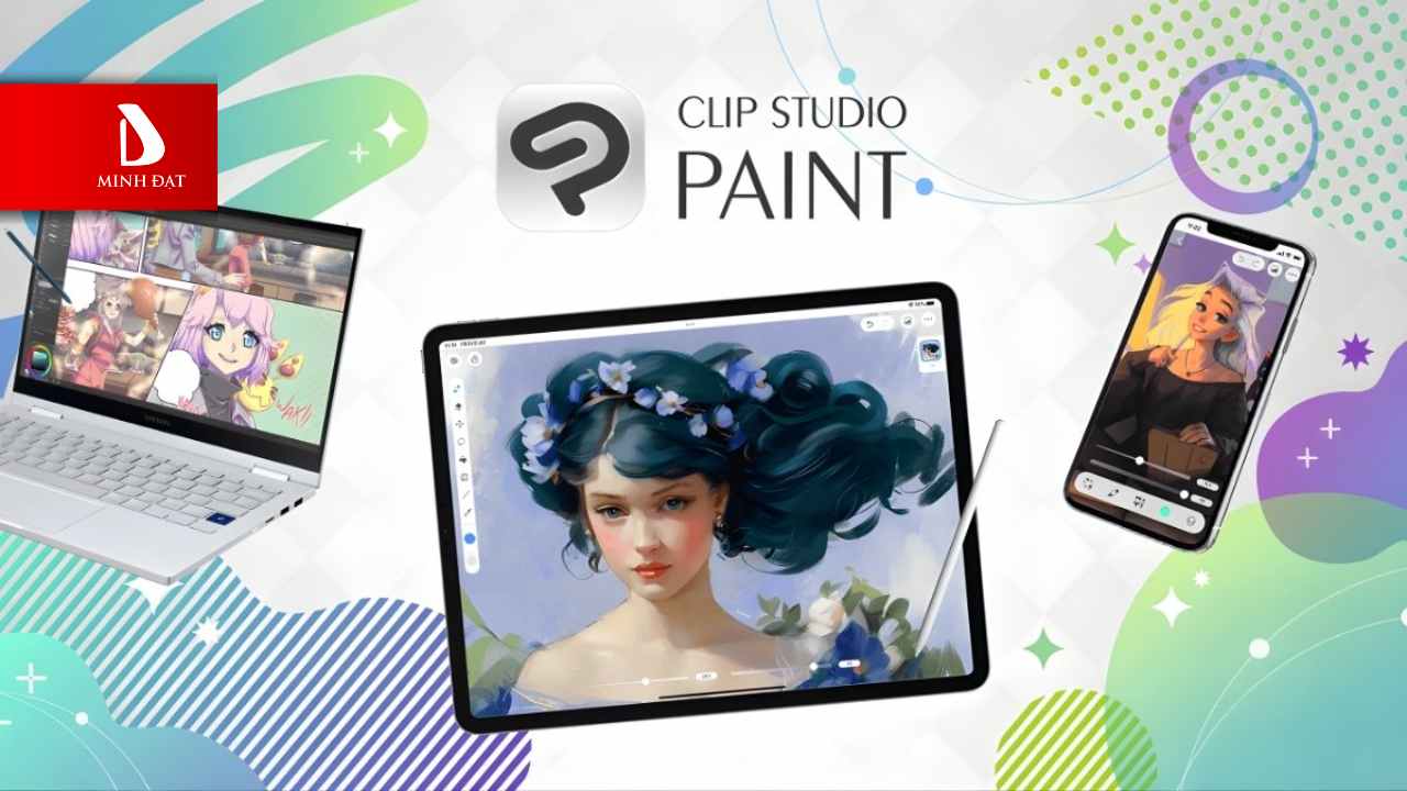 Top 12 ứng dụng vẽ trên iPhone phổ biến nhất hiện nay - Clip Studio Paint