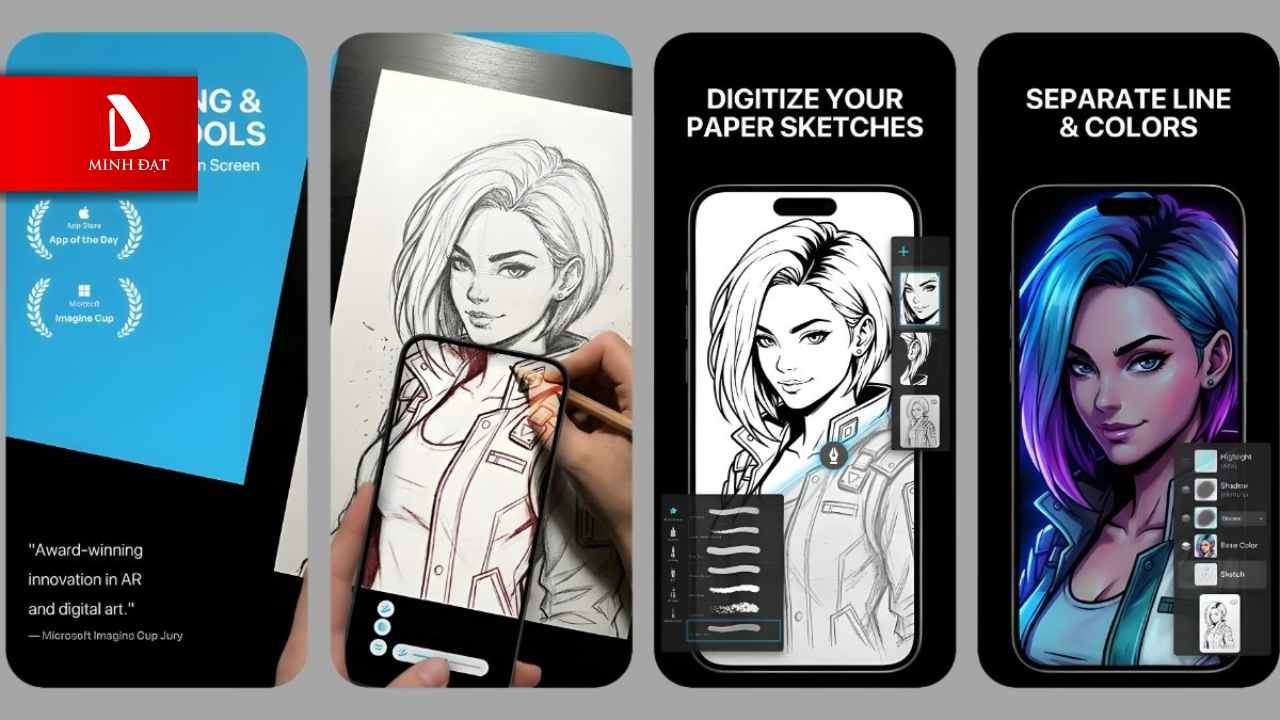 Top 12 ứng dụng vẽ trên iPhone phổ biến nhất hiện nay - Painter AR