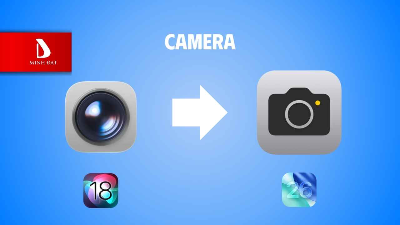 5 Biểu Tượng Mới IOS 26 Khác Biệt So Với IOS 18 - Camera