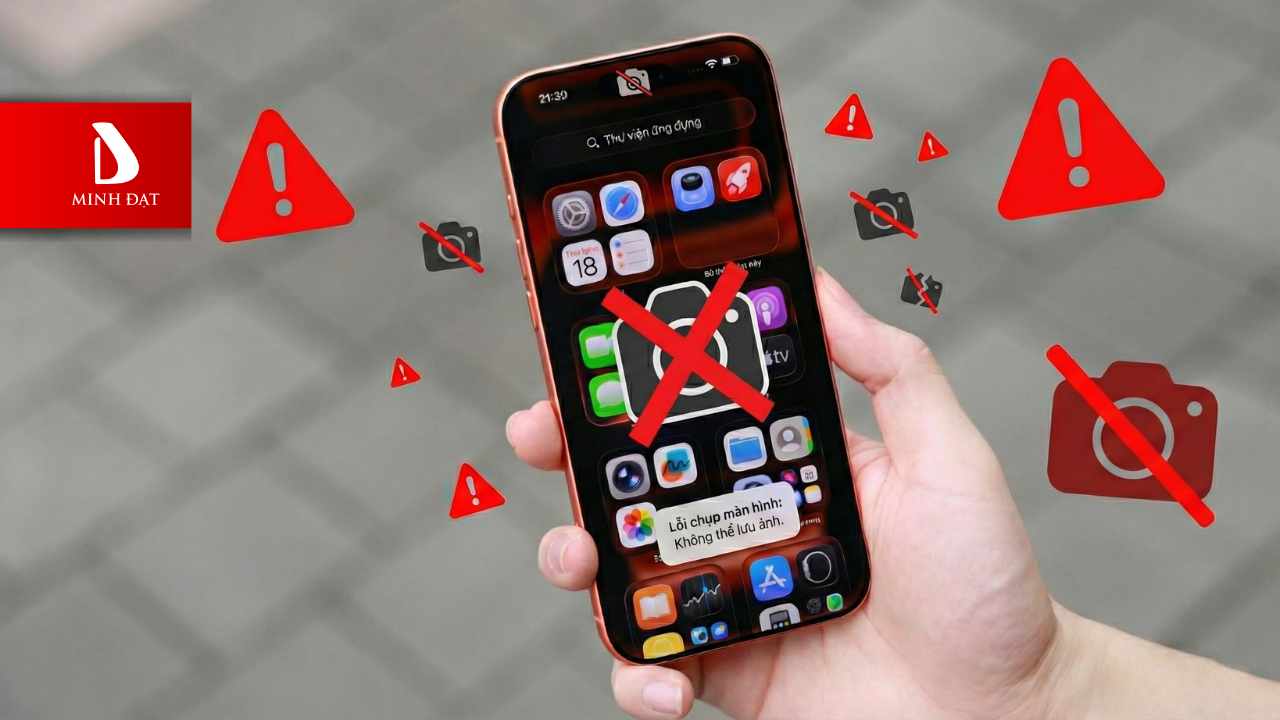 iPhone lỗi chụp màn hình - Lưu ngay 10 cách khắc phục hoàn toàn